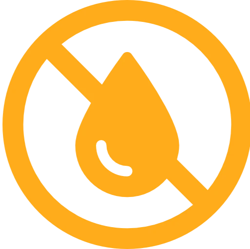 Leaves No Wet Residues due to its Super Dry Treatment